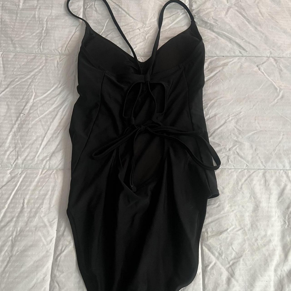 Aerie Black One Piece Swimsuit